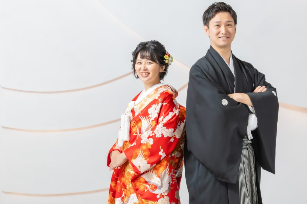 STUDIO FERICE和装前撮り